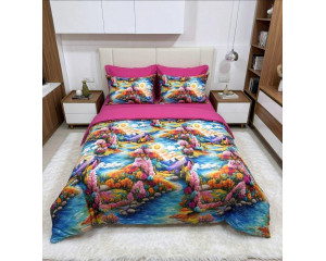 Ранфорс 5D радужная долина