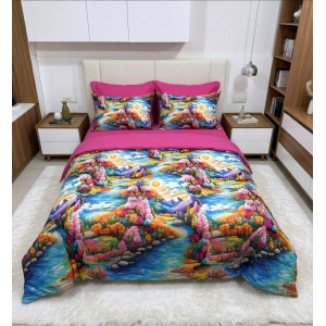 Ранфорс 5D радужная долина