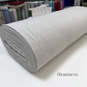 Вареный хлопок полоска 05