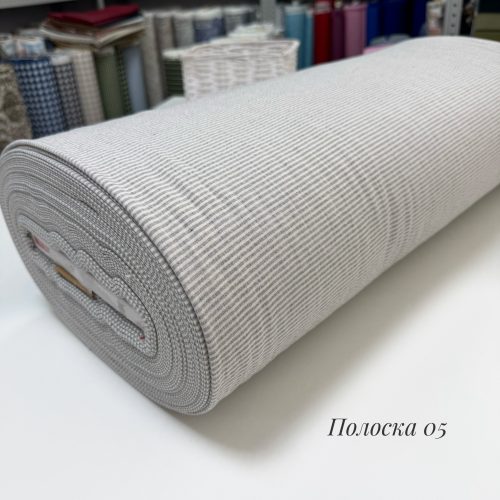 Вареный хлопок полоска 05