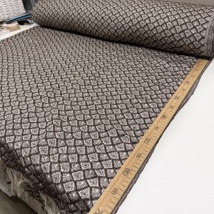 ПЛЕД-ПИКЕ орнамент кофе 210*215 см