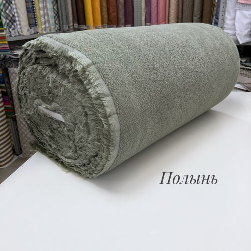 Махровое полотно полынь