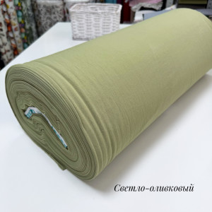 Вареный хлопок светло-оливковый