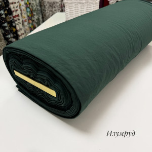 Вареный хлопок изумруд