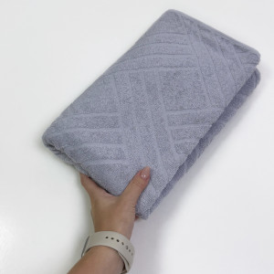 Купон геометрия 70*140см светло-серый