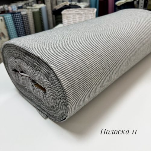 Вареный хлопок полоска 11
