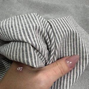 Вареный хлопок полоска 07