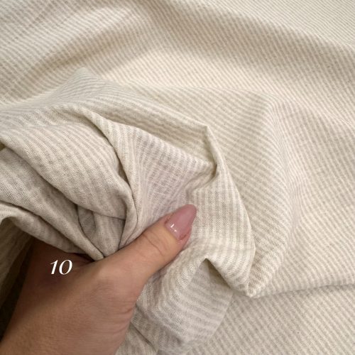 Вареный хлопок полоска 10
