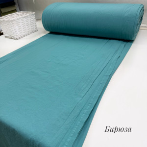 Вареный хлопок бирюза