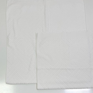 Купон геометрия 50*90см молочный