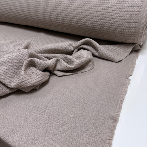 Вязаное полотно светлый тауп