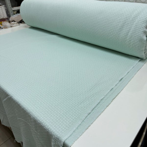 Пике-жаккард светлый тиффани