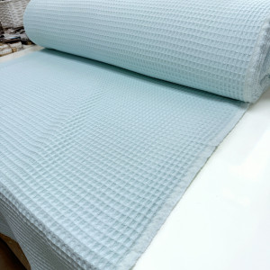 Вафельное полотно голубая вода ТН греческое