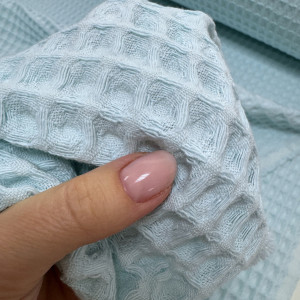 Вафельное полотно голубая вода ТН греческое