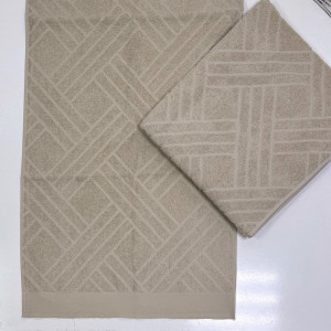 Купон геометрия 48*90см бежевый