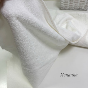 Купон листья 50*90см молочный