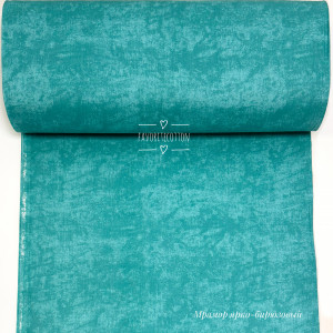 Ранфорс мрамор ярко-бирюзовый