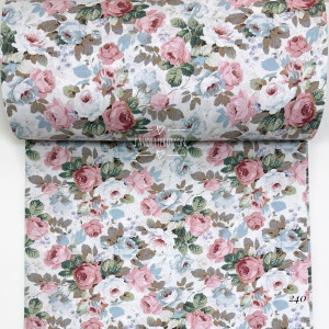 Ранфорс цветы 240