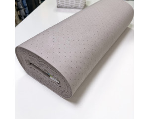 Ранфорс точка на дымчато-сером