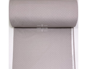 Ранфорс точка на дымчато-сером