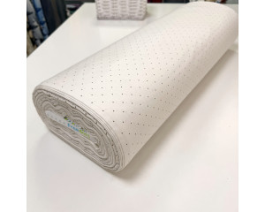 Ранфорс точка на кремовом