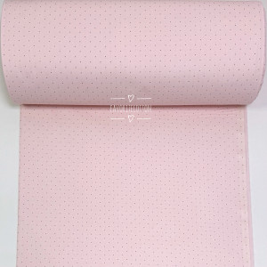 Ранфорс точка на розовом