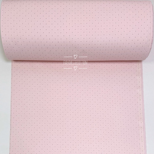 Ранфорс точка на розовом