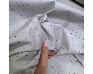 Ранфорс точка на сером