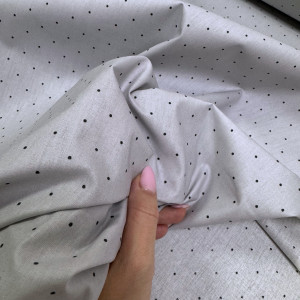 Ранфорс точка на сером