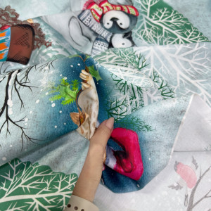 Сатин совы ментол НГ