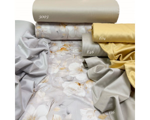 Сатин цветы 136