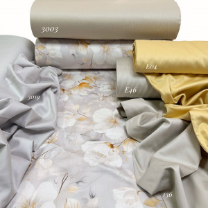 Сатин цветы 136