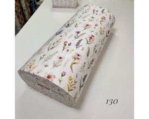 Сатин цветы 130