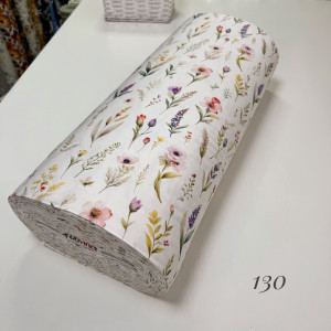 Сатин цветы 130