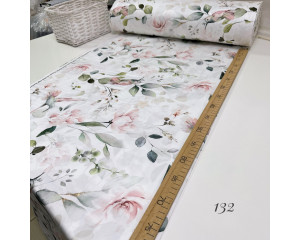 Сатин цветы 132