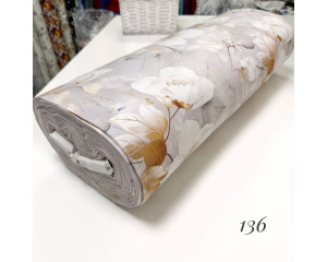 Сатин цветы 136