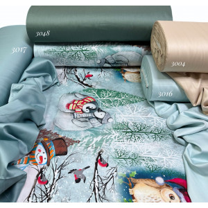 Сатин совы ментол НГ