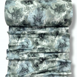 Сатин цветы 134/1