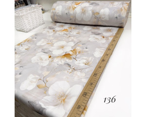 Сатин цветы 136