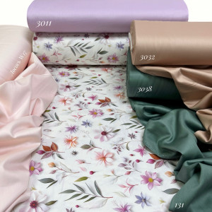 Сатин цветы 131