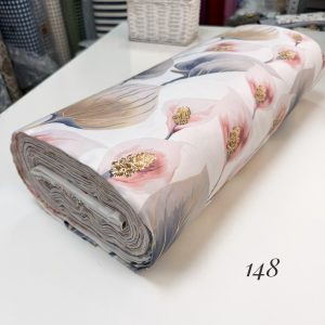 Сатин цветы 148