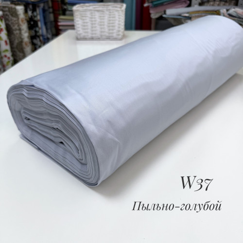 Сатин W 37 (пыльно-голубой)