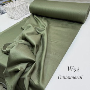 Сатин W 52 (оливковый)