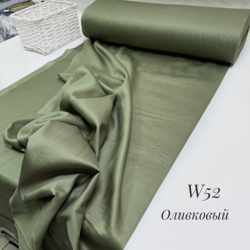 Сатин W 52 (оливковый)