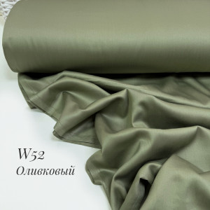 Сатин W 52 (оливковый)