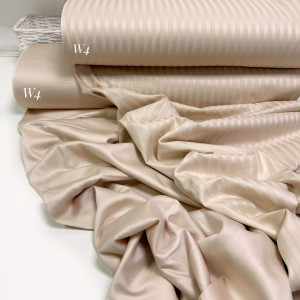 Страйп-сатин W 4 (карамель)