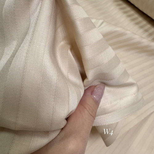 Страйп-сатин W 4 (карамель)