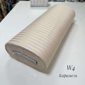 Страйп-сатин W 4 (карамель)