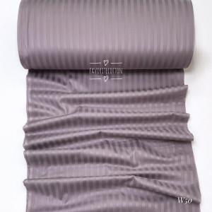 Страйп-сатин W 50 (пепельная сирень)