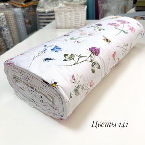 Сатин цветы 141